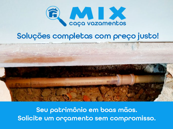 foto mix caça vazamentos