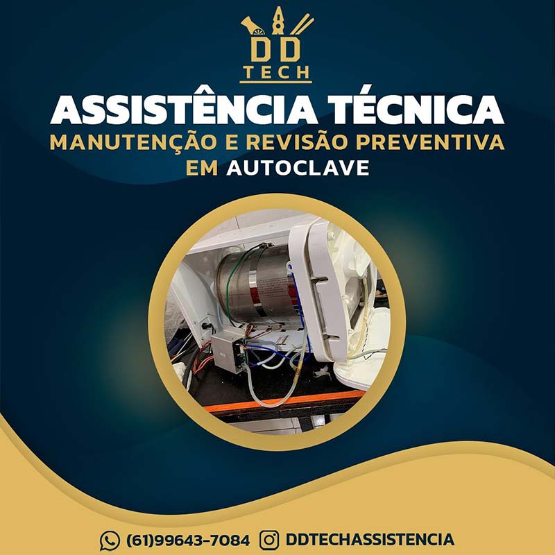 Manutenção em autoclave