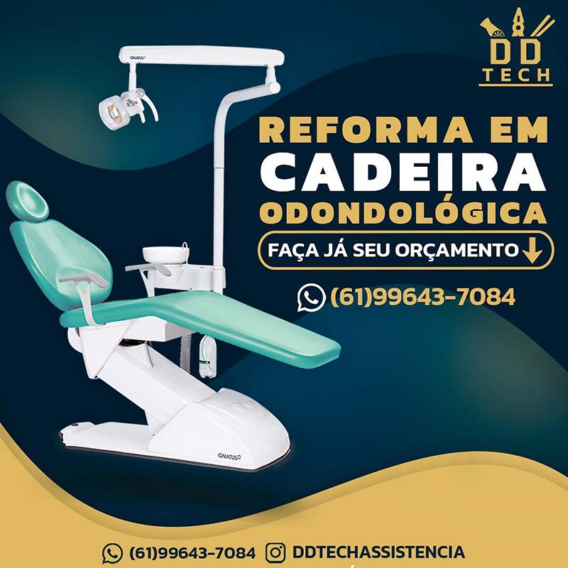 Reforma e manutenção em cadeiras odontológicas