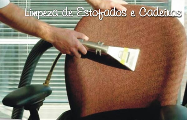 Limpeza de Estofados e Cadeiras